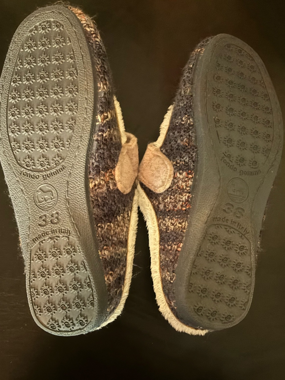 Sundance Pink Strap Knit Mary Jane Slippers with Cream Fleece Lining - Picture 3 of 3